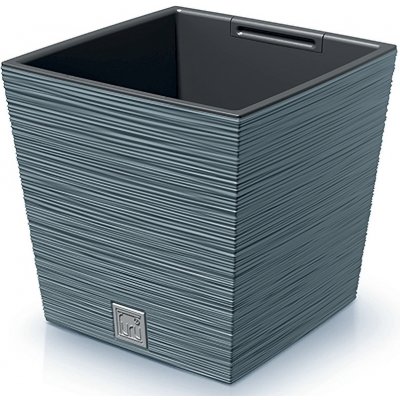 Prosperplast květináč Furu Square Low Skandinávský modrý 30 cm – Zboží Mobilmania