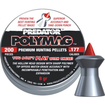 Diabolky JSB Match Diabolo JSB Polymag 4,5 mm 200 ks – Hledejceny.cz