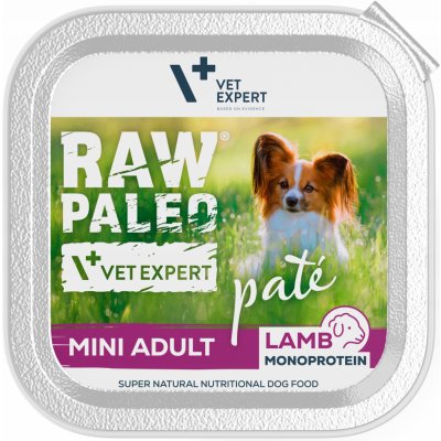 Vetexpert Raw Paleo Adult Mini Pate Lamb 150 g – Zboží Mobilmania
