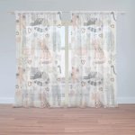 Záclony Malované kočičky: 2 ks - 150x250 cm - Sablio – Hledejceny.cz