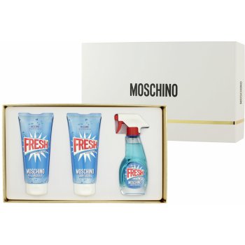 Moschino Fresh Couture EDT 50 ml + sprchový gel 100 ml + tělové mléko 100 ml dárková sada