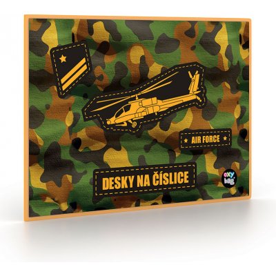Oxybag Desky na číslice Helikoptéra pro prvňáčky – Sleviste.cz