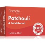 Přírodní mýdlo Pačuli a santalové dřevo 95g Friendly Soap