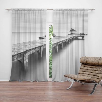 Závěsy Molo 2: 2 ks - 140x250 cm - Sablio – Hledejceny.cz