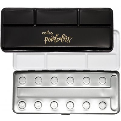 Coliro Pearlcolors kovové pouzdro na akvarelové barvy – Hledejceny.cz