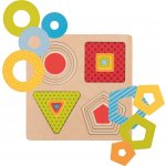 Goki vícevrstvá vkládačka Geometrické tvary – Zboží Mobilmania