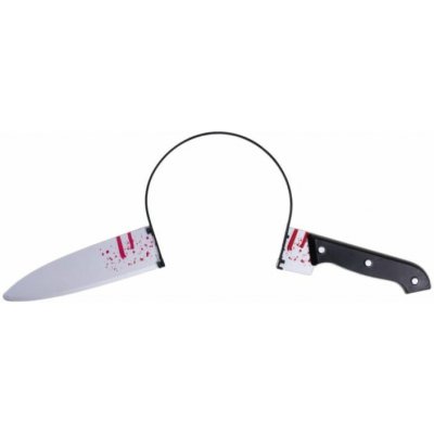 Čelenka Nůž plastová 45 x 14cm – Zboží Mobilmania