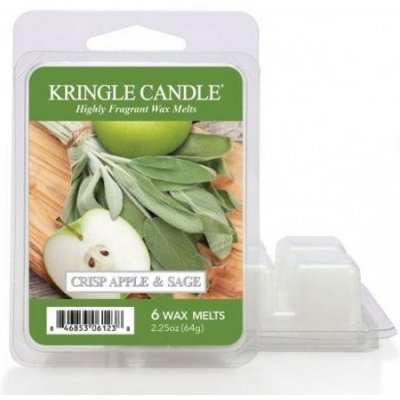 Kringle candle vonný vosk crisp apple sage 64 g – Zboží Mobilmania