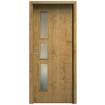 Sapeli Elegant Komfort M33 posuvné dub sukatý 90 x 210 cm Satináto bílé – Hledejceny.cz