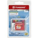paměťová karta Transcend CompactFlash 1 GB TS1GCF133