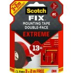 3M Scotch Fix Supersilná oboustranná montážní páska 19 mm × 3 + 2 m PT1100-193+20 – Sleviste.cz