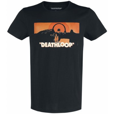 Difuzed Deathloop tričko Graphic černá