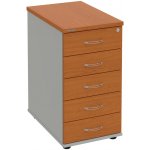 Hobis K 35 C P 5 zásuvek podél 60 cm třešeň šedá – Hledejceny.cz