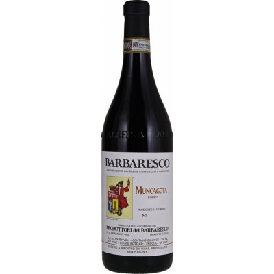 Produttori del Barbaresco Barbaresco Riserva Muncagota 2019 Červené 14,5% 0,75 l (holá láhev) – Hledejceny.cz
