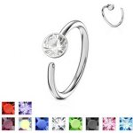 Piercingate piercing kroužek PKR00131 čirá – Zboží Dáma