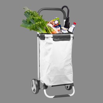 bremermann BRINKUM nákupní vozík ruční vozík nákupní vozík s odnímatelnou taškou reflexní prvky