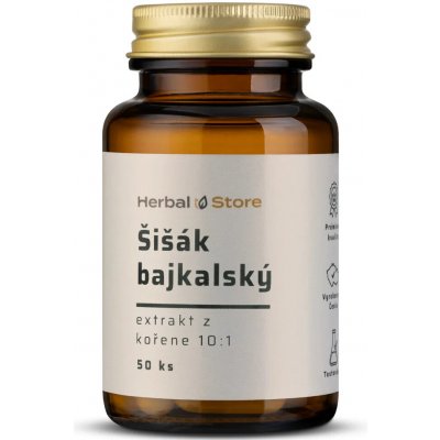 Šišák bajkalský kapsle extrakt z kořene 10:1 50 kapslí – Hledejceny.cz