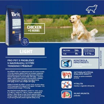 Brit Premium Light 3 kg