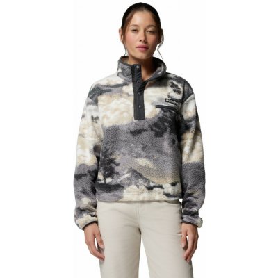 Columbia Helvetia II Printed Cropped Half Snap šedá – Sleviste.cz