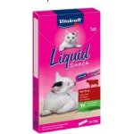 Vitakraft Cat Liquid snack hovězí a inulin 6 x 15 g – Zboží Mobilmania