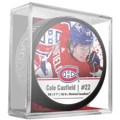 Sherwood Puk Cole Caufield #22 Montreal Canadiens Souvenir Hockey Puck In Cube – Zbozi.Blesk.cz