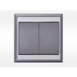 e2 ř. 6+6 kompletní antracit/stříbrná LUNE – HobbyKompas.cz