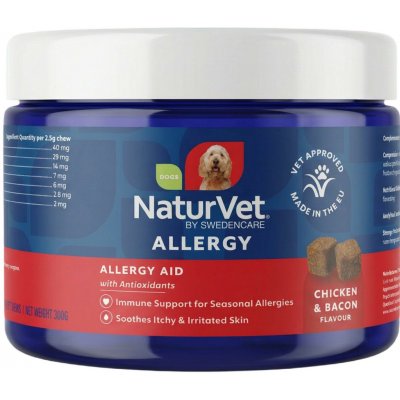 NaturVet Allergy Aid with Antioxidants 120 ks – Hledejceny.cz