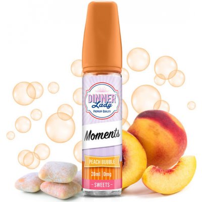 Dinner Lady Moments Peach Bubble 20 ml – Zboží Dáma