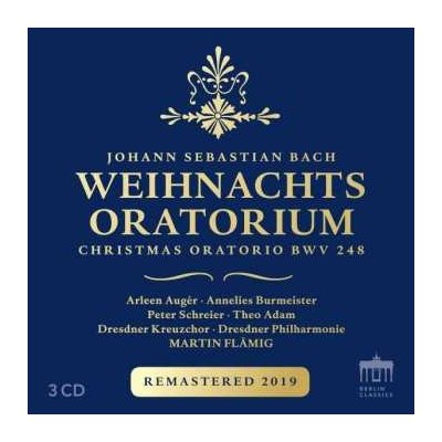 Johann Sebastian Bach - Weihnachtsoratorium Bwv 248 CD – Hledejceny.cz