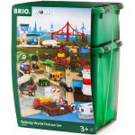 Brio Velká dráha Premium Set v dřevěné krabici – Zboží Mobilmania