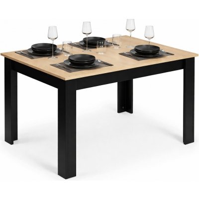 ModernHome TH-KT-16-1 Jídelní stůl pro 4 osoby 120 x 80 cm dub sonoma – Zboží Dáma