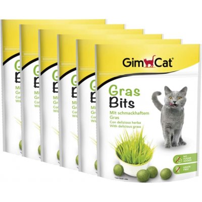 Gimborn Gimcat Gras Bits tabletky s kočičí trávou 40 g – Sleviste.cz