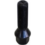Šrouby na kola M14x1,5x40mm černé, kužel, klíč 17 | Zboží Auto