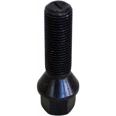 Šrouby na kola M14x1,5x40mm černé, kužel, klíč 17 | Zboží Auto