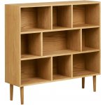 House Nordic Oshawa knihovna přírodní 30x104.5x112 cm – Zboží Dáma
