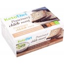 KetoDiet Proteinový chléb tmavý 7 x 70 g