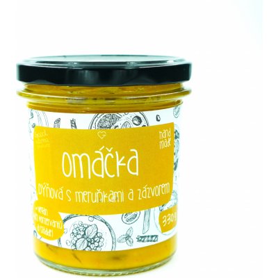 Goodie Omáčka na těstoviny Dýňová s meruňkami a zázvorem 300 ml – Zboží Dáma