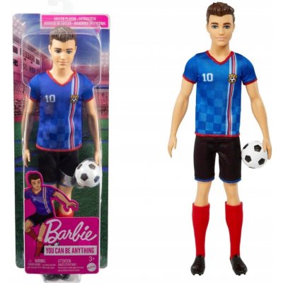 Mattel Barbie Ken Soccer Doll 30 cm – Zboží Mobilmania