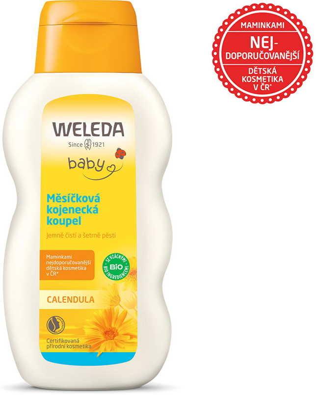 Weleda měsíčková kojenecká koupel 200 ml od 207 Kč - Heureka.cz