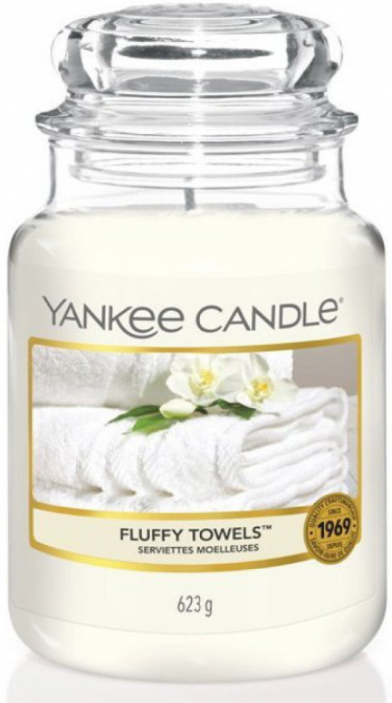 Yankee Candle Classic Fluffy Towels 623 g