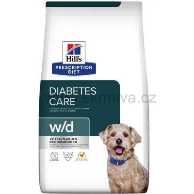 Hill’s Prescription Diet W/D 10 kg – Hledejceny.cz