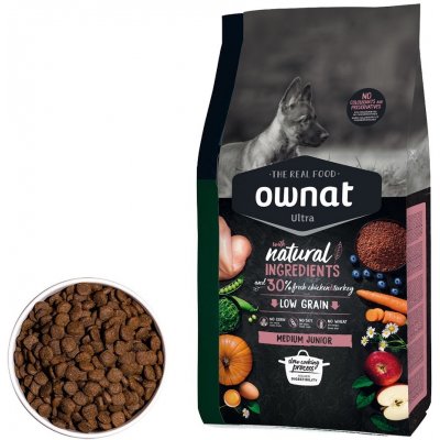 Ownat Dog Ultra Medium Junior 14 kg