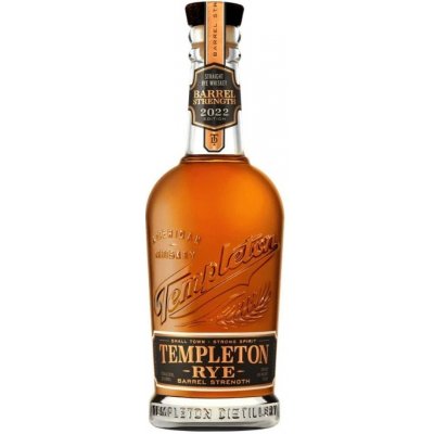 Templeton Rye Limited Edition Barrel Strength 57,3% 0,7 l (holá láhev) – Hledejceny.cz