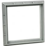 Technodrain Rám pro revizní šachtu WELLDRAIN plastový 200 x 200 mm šedý – Zbozi.Blesk.cz