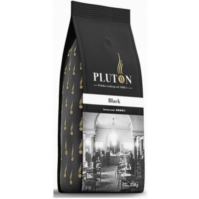 Pluton Mletá káva Černá mletá káva 250 g – Zboží Dáma