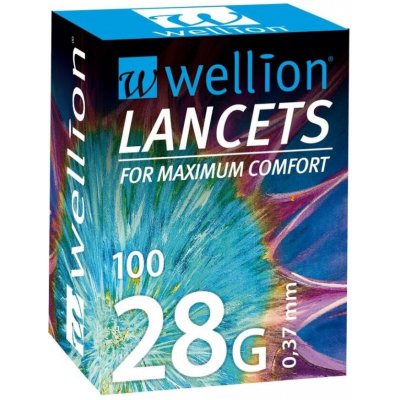 Wellion LUNA lancety 28G 100 ks