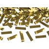 Konfeta a serpentýna PartyDeco Vystřelovací konfety zlaté 40cm