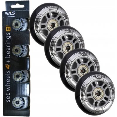 Nils Extreme PU 76x24 + Abec9 82 A 4 ks – Zboží Dáma