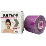 BB Tape ICE tejp na obličej z hedvábí fialová 5 m x 5 cm – Zboží Mobilmania