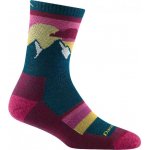 Darn Tough ponožky SUNSET HIKER MICRO CREW Lightweight Merino dámské zeleno/růžová – Hledejceny.cz